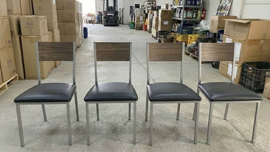 Sillas comedor tapizado cebra Zaragoza